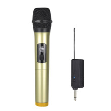 1 to 1 Wireless Microphone with Rechargeable Receiver Dynamic Handheld Microphone for Party Church Show Meeting