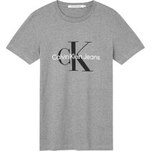 (XL, Grey) Calvin Klein Mens Monogram T-Shirt