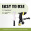 Sprayer Extender Pole Sprayer Extension Pole Adaptor Adjustable Sprayer Bracket Adaptor Aerosol Can Extension Part,A 2