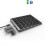 Wireless  Numeric Keypad with USB HUB Dual Modes Rechargeable Numpad for Tablet Laptop 2