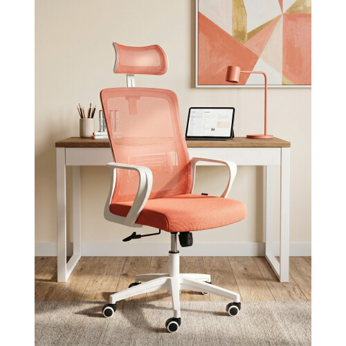 Beliani Office Chair MONARCH Coral 2