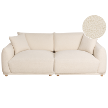Sofa 3 Seater JUBEK Boucle Off-White