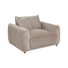 Armchair JUBEK Velvet Taupe