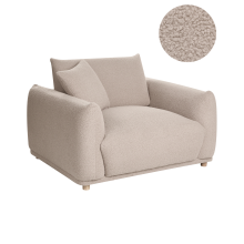 Armchair JUBEK Boucle Beige