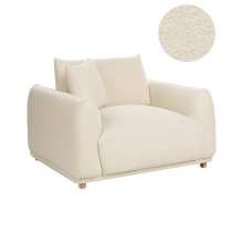 Armchair JUBEK Boucle Off-White