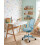 Beliani Office Chair AERI Light Blue 4