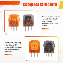 2Pcs New TMR Hall Effekt Joystick 3D Analog Joystick Sensor Module for Controllers Hall Thumb Stick for Series