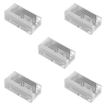 5 Pièces Bloc de Refroidissement pour Sprite Extrudeuse Accessoires D'Imprimante 3D pour Ender3 S1 Pro/CR10 Pro/-3 V3 SE Etc