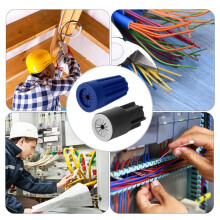40Pcs Waterproof Wire Connectors Electrical Wire Connectors for 22AWG-12AWG for Outdoor Lights Irrigation Valves
