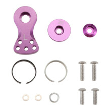 Metall 25T Verstellbarer Servo Saver Arm Horn für -4 für Axial SCX10 1/10 RC Autos Hubschrauber Modell Boot Upgrade Teile, L, B