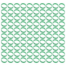 100Pcs Blank Elastic Solid Color Silicone Wristbands Stretch for Men Women Teens Gifts Students Sports Party Supplies,C