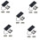 Seeed Studio XIAO ESP32 C3 Vision AI Recognition Main Controller WiFi Wireless  Development Board 5pcs 1