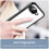(Black) For Google Pixel 10a Case TPU + Acrylic Protective Clear Phone Cover 6