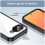 (Black) For Google Pixel 10a Case TPU + Acrylic Protective Clear Phone Cover 7