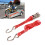 Red 25mm Ratchet Straps Rust Proof 1in 1