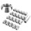M12x1.5 Lug Nuts 20pcs T304 Steel 1