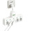 EU Plug AC Outlet Multitap Power Strip Electrical Socket USB Home Surge Protector Network Filter B:White 1