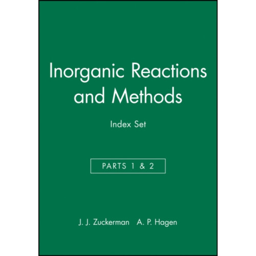 Inorganic Reactions and Methods Cumulative Index Hardcover Book