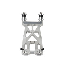Motorcycle Handlebar Riser Extension Base CNC Handle Bar Mount Clamp Adapter for Indian Chieftain PowerPlus 25- Chrome