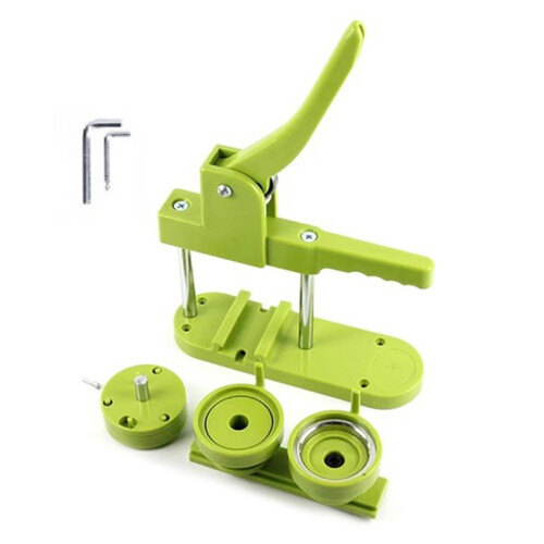 Button Maker 58mm Button Maker Machine DIY Button Pin Ergonomic Arc Handle Punch Press