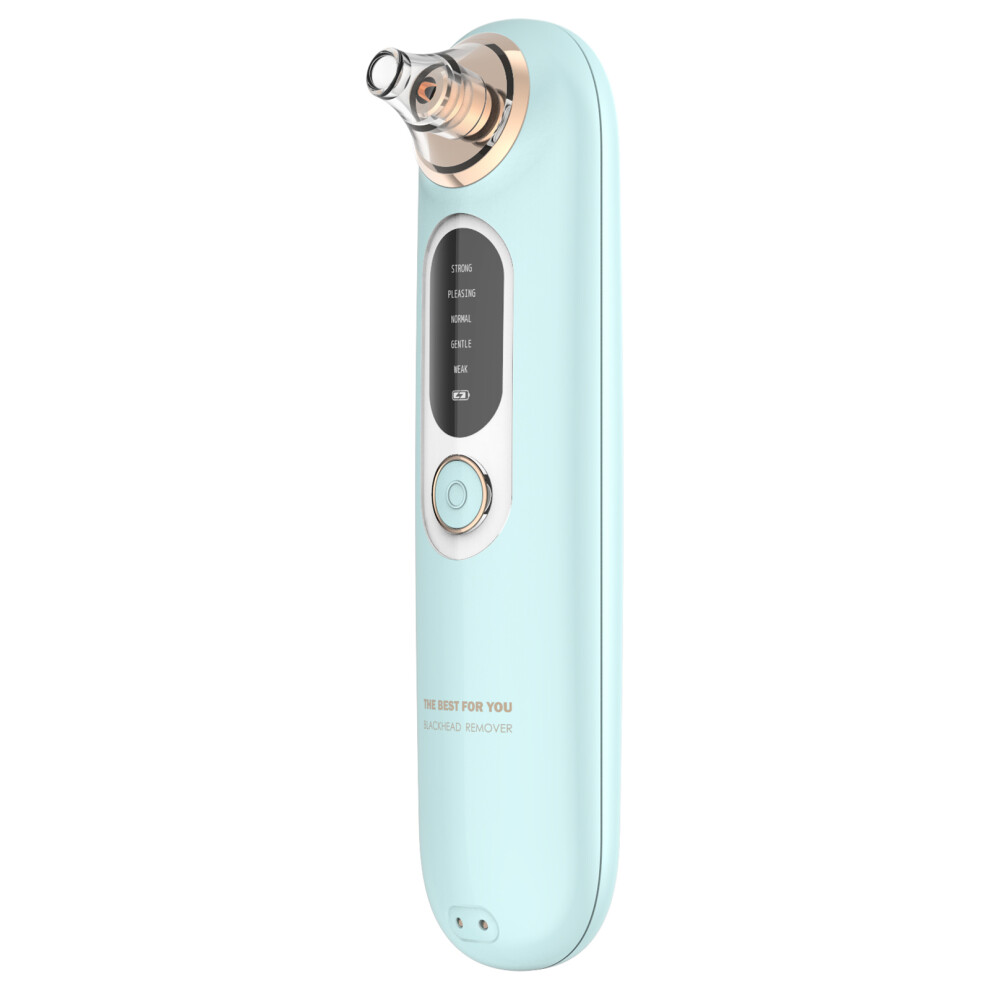 Rncyn Face Pore Vacuum - 5 Adjustable Suction Levels - Deep Clean - Usb Charging - Blue