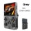 Console portátil retrô - RNCYN - Tela IPS de 3,5 polegadas - Wi-Fi - Sistema Linux - 64 GB - Cinza - Videocassete de bolso 1