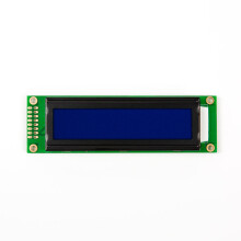 Pantalla LCD 20x2 - RNCYN - 20 caracteres por línea - Pantalla STN - Color azul - Transmisivo negativo