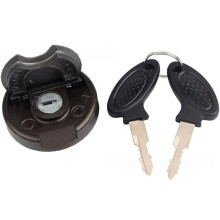 Kit di Serratura e Chiavi per Serbatoio Carburante per Scooter GY6, Accessori per Scooter da 50-250 Cc, Tappo Serbatoio e Chiave di Sicurezza.