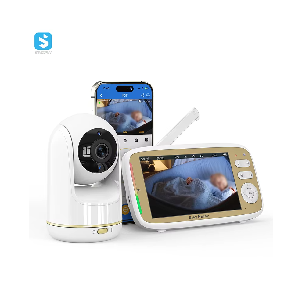 Rncyn Smart Security Camera - 360 Night Vision - 2.4Ghz Wifi - 1080P Resolution - Sd & Cloud Storage