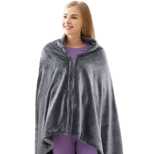 Θερμαινόμενη κουβέρτα USB RNCYN Coral fleece διπλής όψης