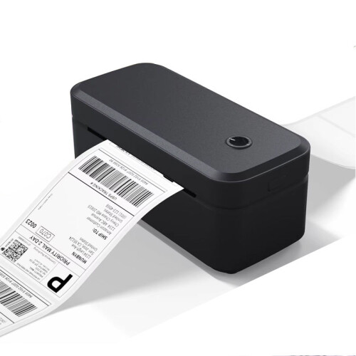 Portable Thermal Label Printer - RNCYN - Automatic Recognition - 4x6 - USB & Wireless - 203 dpi
