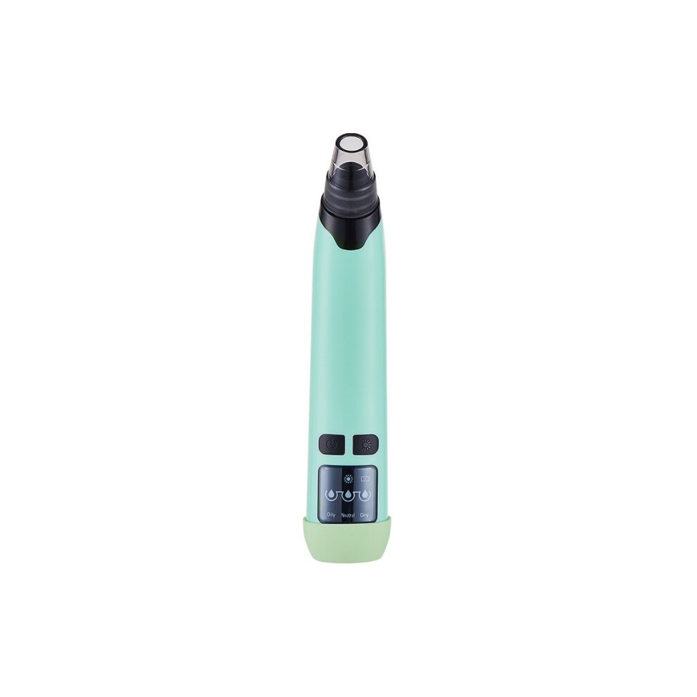 Rncyn Blackhead Vacuum - Rechargeable - Pore Cleaner - Powerful Suction - Green - Portable