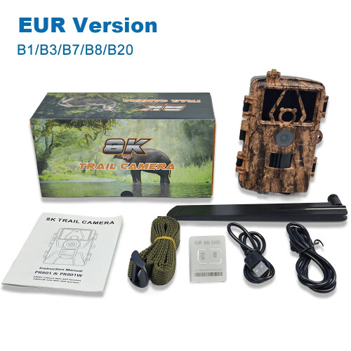 4G LTE TRAIL CAMERA RNCYN Νυχτερινή όραση Ανίχνευση κίνησης