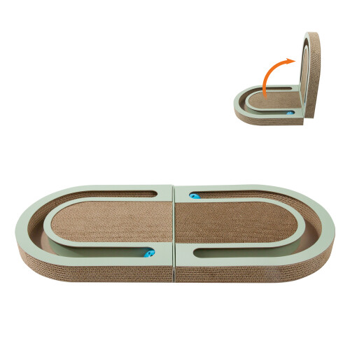 Πτυσσόμενη ξύστρα γάτας Phoesky 660x300x42 mm ξεδιπλωμένη