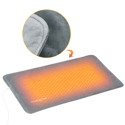 USB Heating Pad - RNCYN - Rapid Heating Graphene - Constant Temperature 55C - Super Soft Crystal