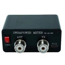 CQV-SWR120 120 W TOS-Mètre avec Alarme de Niveau Élevé D'Ondes Stationnaires, Écran Couleur HD 240 X 240, FM-AM-SSB