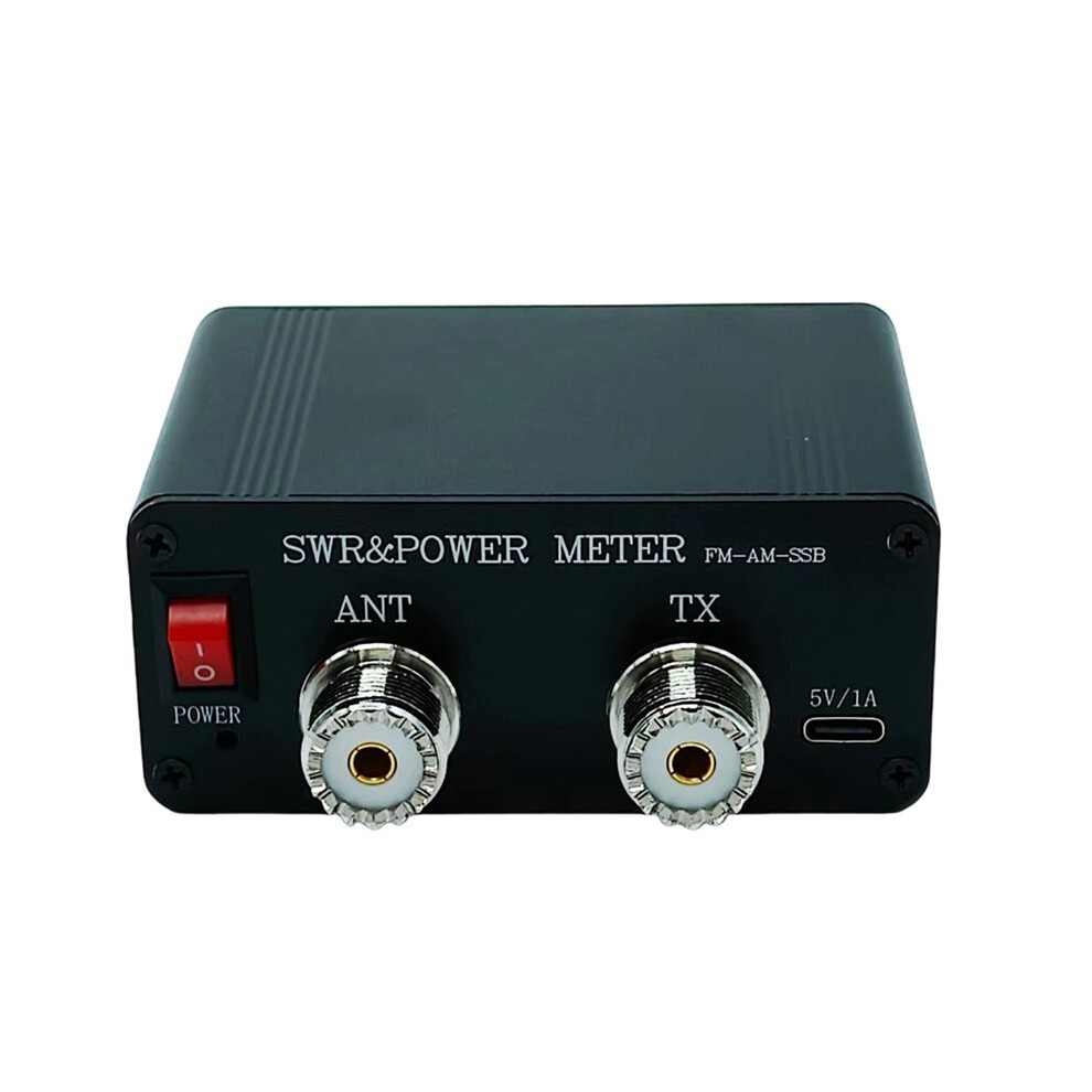 Cqv-Swr120 120W Swr Power Standing Wave Meter High Standing Wave Alarm Function 240X240 Full Color Hd Display Fm-Am-Ssb 6031177070408