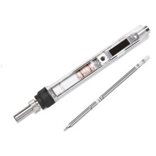 T12 OLED -Elektrolötkolben, Einstellbare Temperatur, Tragbare Lötstation, Lötspitze B:D24