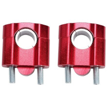 Adaptador de Abrazadera de Montaje para Elevadores de Manillar de Aluminio Mecanizado para Motos de , Carreras, Enduro y Supermoto