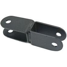 Double Pulley Wheel Bracket, Simple Assembly Sturdy Pulley System Attachment Fitness Home Gym Pulley Holder B