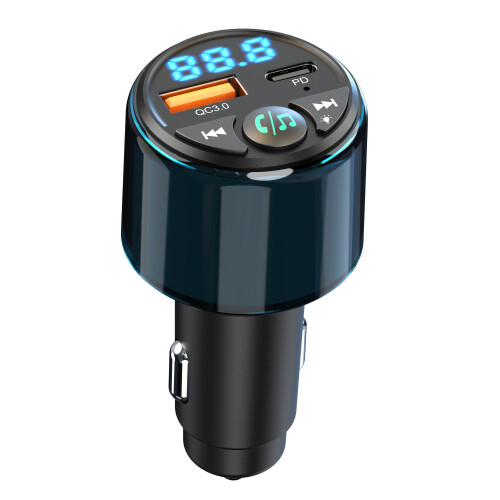 Φορτιστής αυτοκινήτου Bluetooth RNCYN Dual USB Πομπός FM MP3 Player