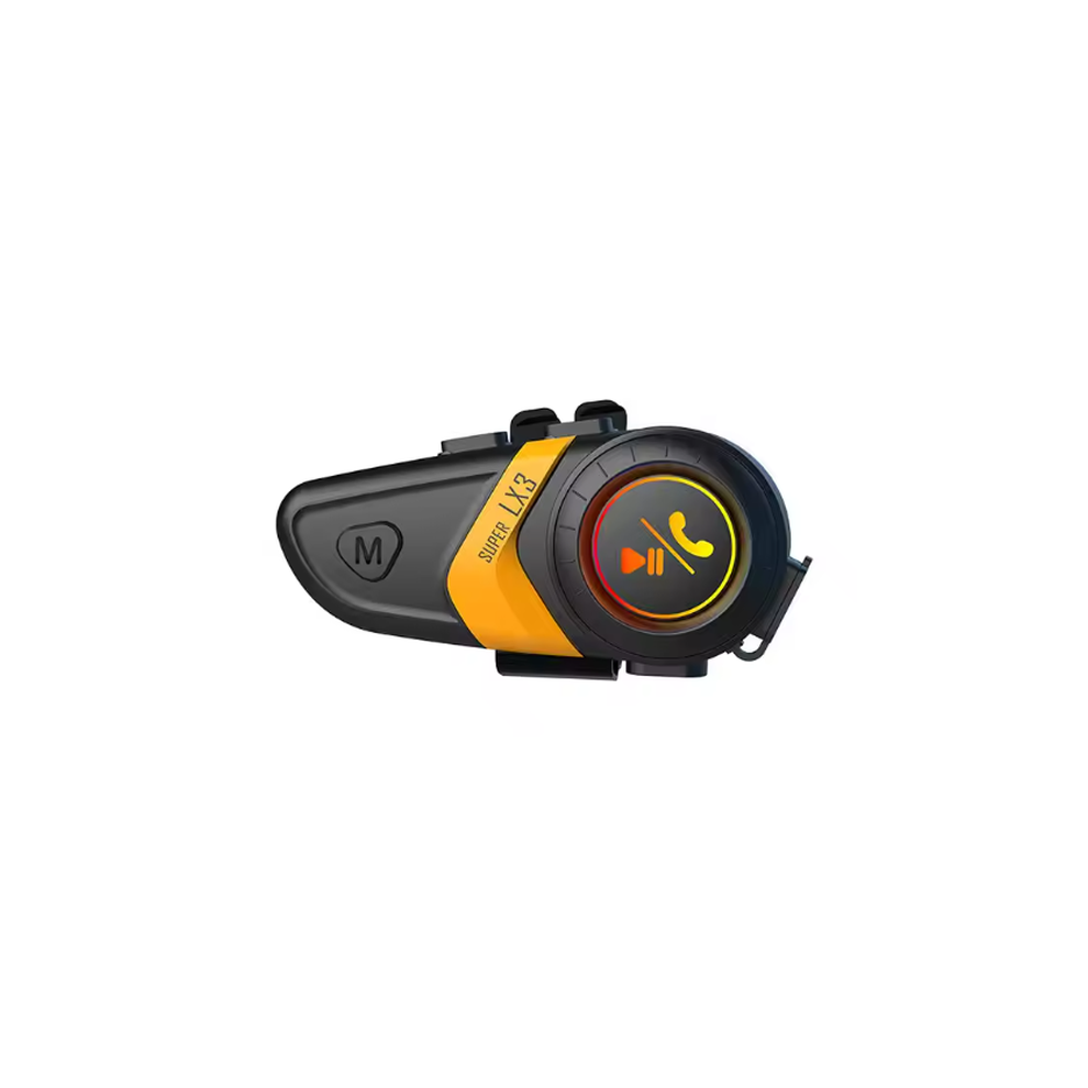 Wireless Motorcycle Helmet - Rncyn - Bluetooth 5.0 - Wireless - Model Lx3 - Engine Accessories Yellow 9106058697542