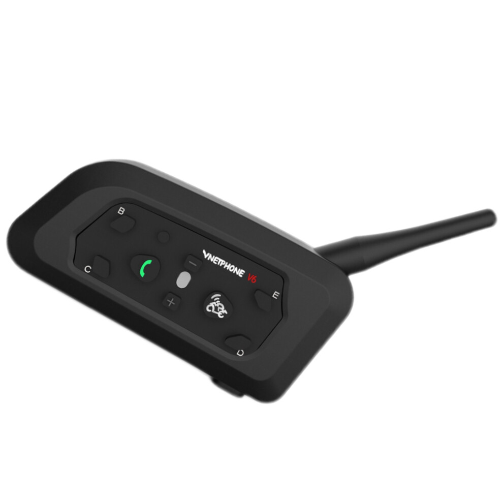 Bluetooth Intercom For Motorcycle - Rncyn - 2 Pieces - Communication Up To 6 Bikers - Model V6-1200 - Range 1200M 9106058698020