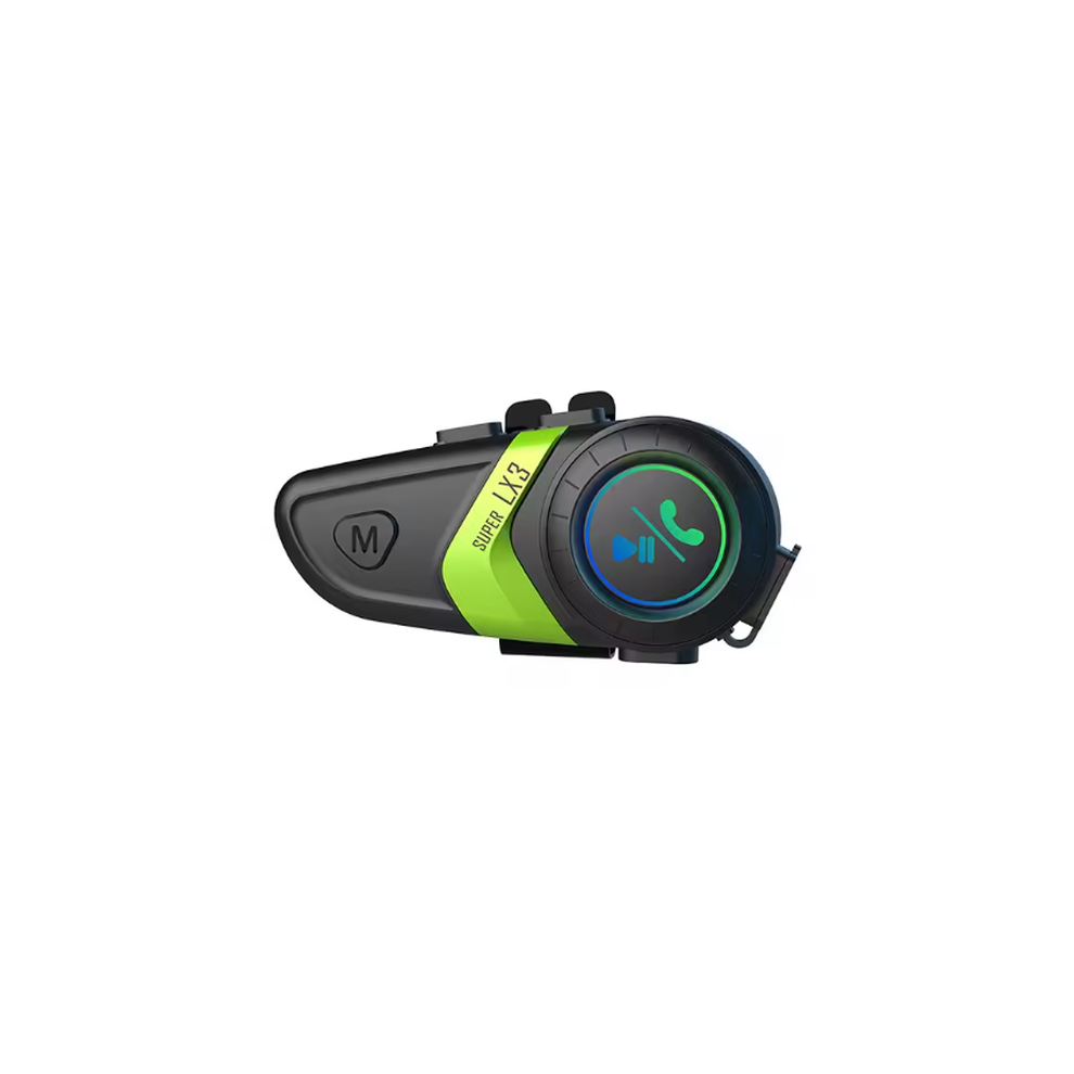 Wireless Motorcycle Helmet - Rncyn - Wireless Bt5.0 - Lx3 Helmet - Engine Accessories - No Intercom Function Green 9106058697559
