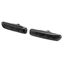 Voor 3 Serie E46 316I 318I 325I X3 E83 E90 4D/2D 1999-2003 LED Zijmarkeringslamp Richtingaanwijzer Zwart