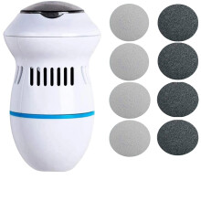 Callus Sander - RNCYN - Succión - 1600-1800 RPM - Uso en casa y hotel - ABS - Blanco