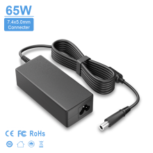 Adaptador de cargador para portátil - RNCYN - 65W - Conector 7,4x5,0 mm - Compatible DE/HP/LN/AC/AS