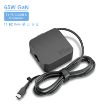 Adaptador universal de cargador de 65W - RNCYN - 65W GaN - Protección Quintuple - ASUS, Dell, HP, Lenovo Compatibilidad