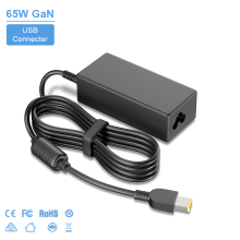 Adaptador de cargador USB para portátil - RNCYN - 65W GaN 3.0 - Compacto y portátil - Carga rápida
