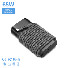 Adaptador USB-C para portátil - RNCYN - Carga rápida de 65W - Compatibilidad con Dell, Lenovo, HP, Apple